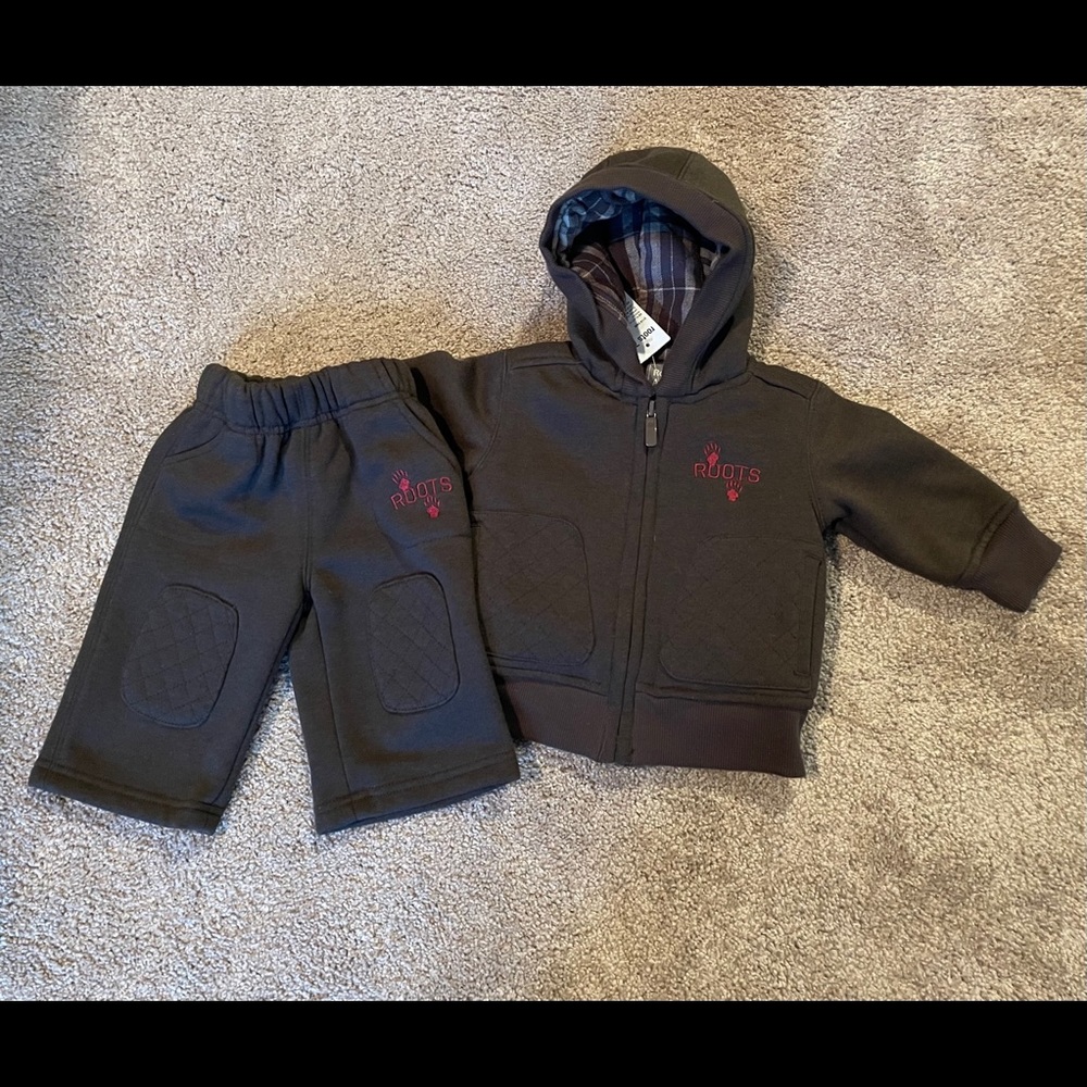 Baby tracksuit, warm and cozy.